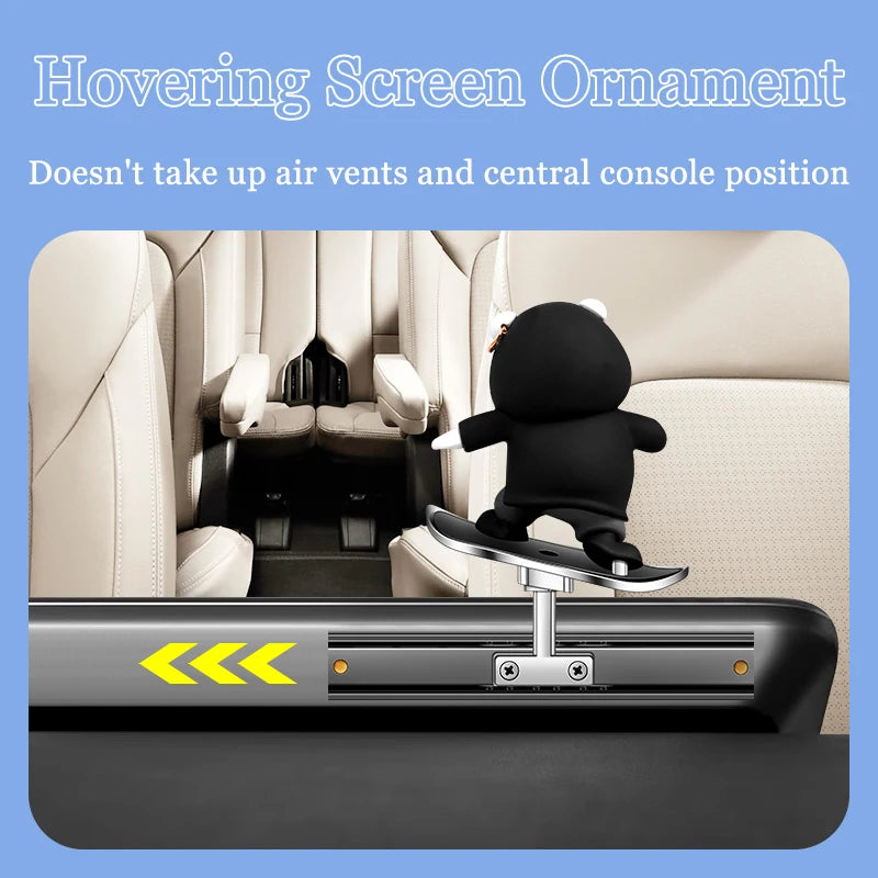 Car Dashboard Bear Decoration